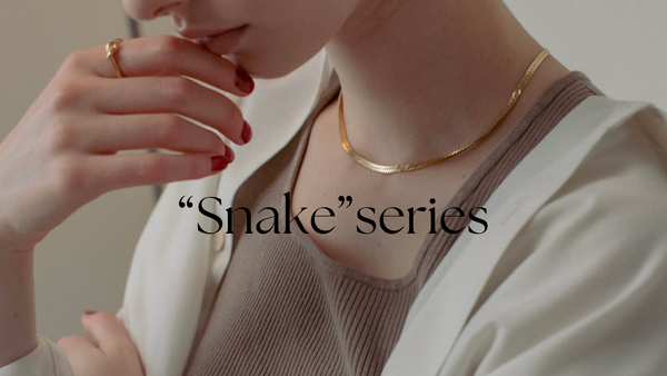 ◼︎ 巳年ジュエリーにいかがですか？ "Snake" series