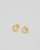 "Moon" diamond pierce(GOLD)