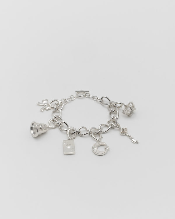 "Charm" chain bracelet