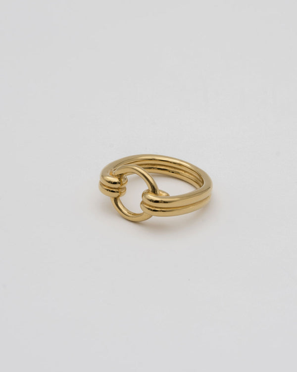 "Circle" open ring(GOLD)