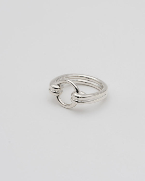 "Circle" open ring(SILVER)