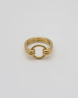 "Circle" open ring(GOLD)