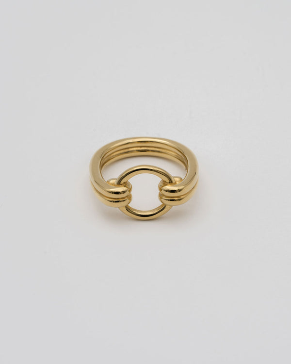 "Circle" open ring(GOLD)