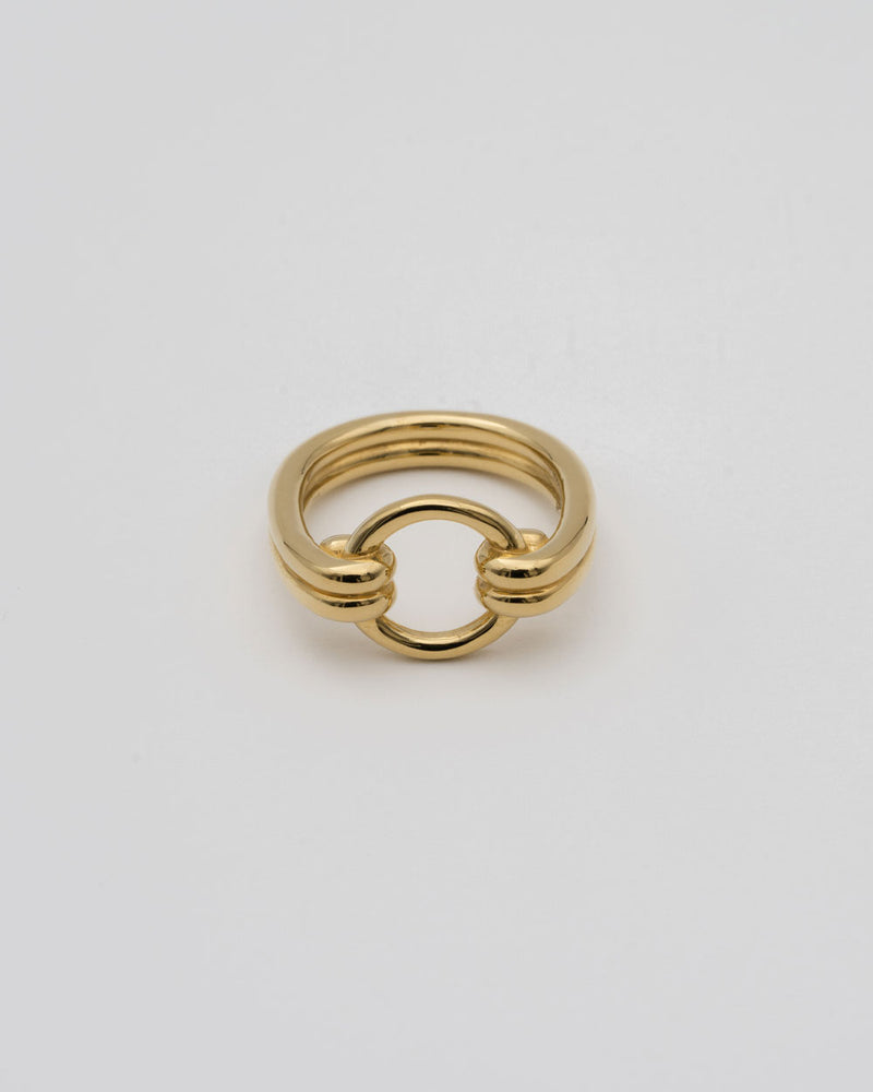 "Circle" open ring(GOLD)