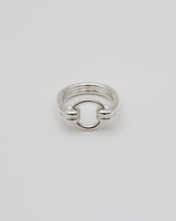 "Circle" open ring(SILVER)