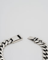 "Chain" plate bracelet(SILVER)