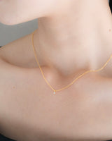 "Diamond" chain necklace(GOLD)