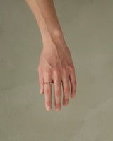 "Onyx" thin ring