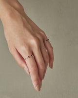 "Onyx" thin ring