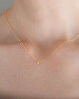 "Diamond" chain necklace(GOLD)