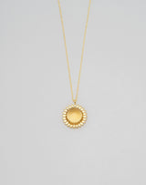 "Birth season" necklace(GOLD/CITRINE)