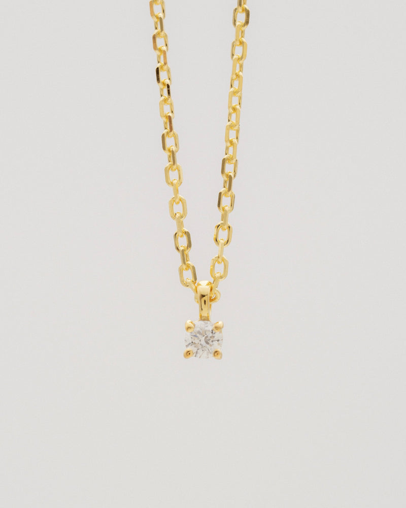 "Diamond" chain necklace(GOLD)