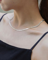 "Snake" chain necklace (SILVER)