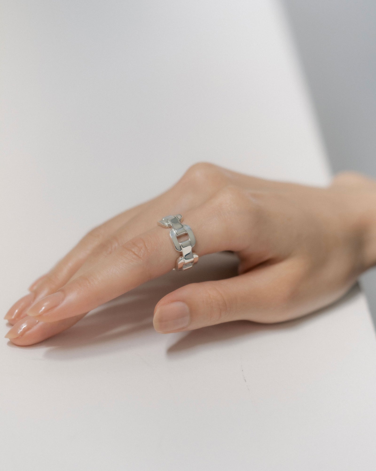 scat chain plate ring リング 指輪 Chain