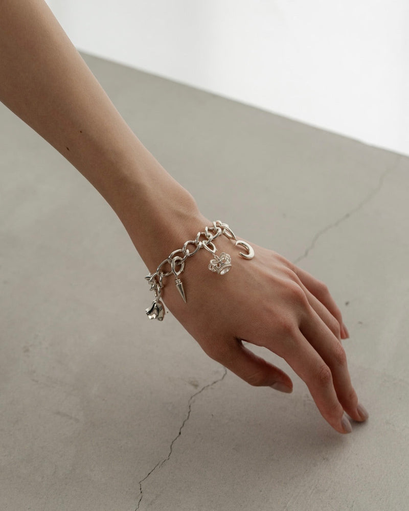 "Charm" chain bracelet