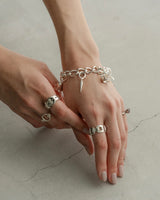 "Charm" chain bracelet