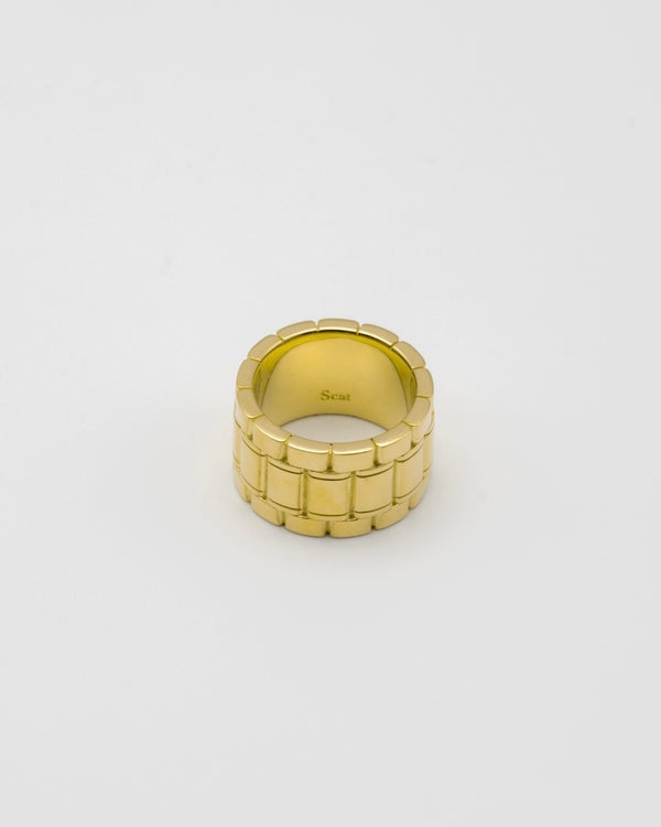 "Chain" band ring（GOLD）