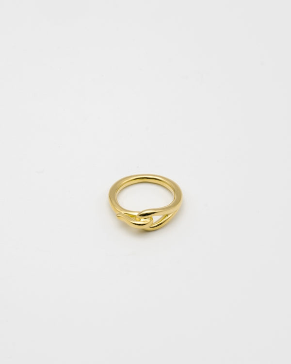 "Hook" ring（GOLD）