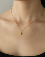 "Bean" charm necklace (GOLD)