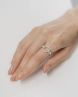 "Circle" open ring(SILVER)