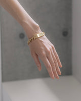 "Chain" plate bracelet(GOLD)