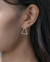 "Triangle" open open pierce(SILVER/両耳用)