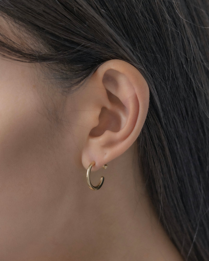 "Proto" hoop pierce（GOLD/両耳用）