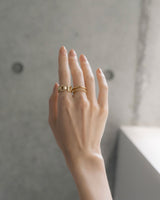 "Chain" link ring(GOLD)