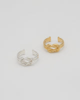 2024.11.22.Fri.21:00〜【zzzgoo×Scat】Square knot ring (SILVER)