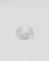 2024.11.22.Fri.21:00〜【zzzgoo×Scat】Square knot ring (SILVER)