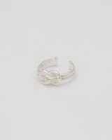 2024.11.22.Fri.21:00〜【zzzgoo×Scat】Square knot ring (SILVER)