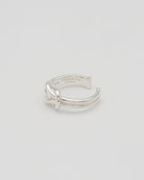 2024.11.22.Fri.21:00〜【zzzgoo×Scat】Square knot ring (SILVER)