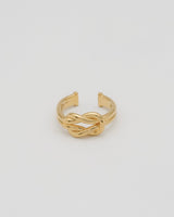 2024.11.22.Fri.21:00〜【zzzgoo×Scat】Square knot ring (GOLD)