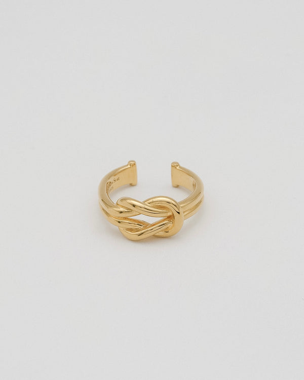 2024.11.22.Fri.21:00〜【zzzgoo×Scat】Square knot ring (GOLD)