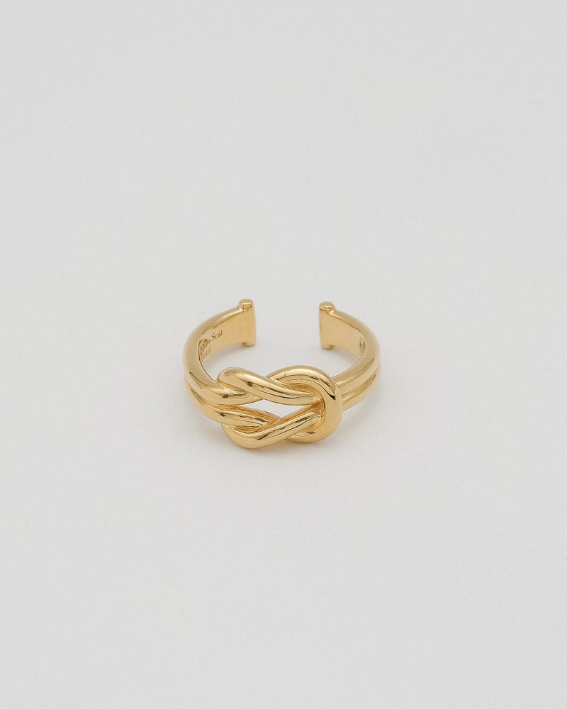 2024.11.22.Fri.21:00〜【zzzgoo×Scat】Square knot ring (GOLD)