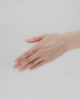 2024.11.22.Fri.21:00〜【zzzgoo×Scat】Square knot ring (GOLD)