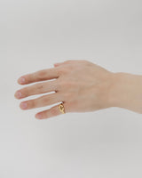 2024.11.22.Fri.21:00〜【zzzgoo×Scat】Square knot ring (GOLD)