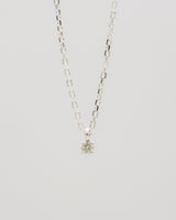 "Diamond" chain necklace(SILVER)