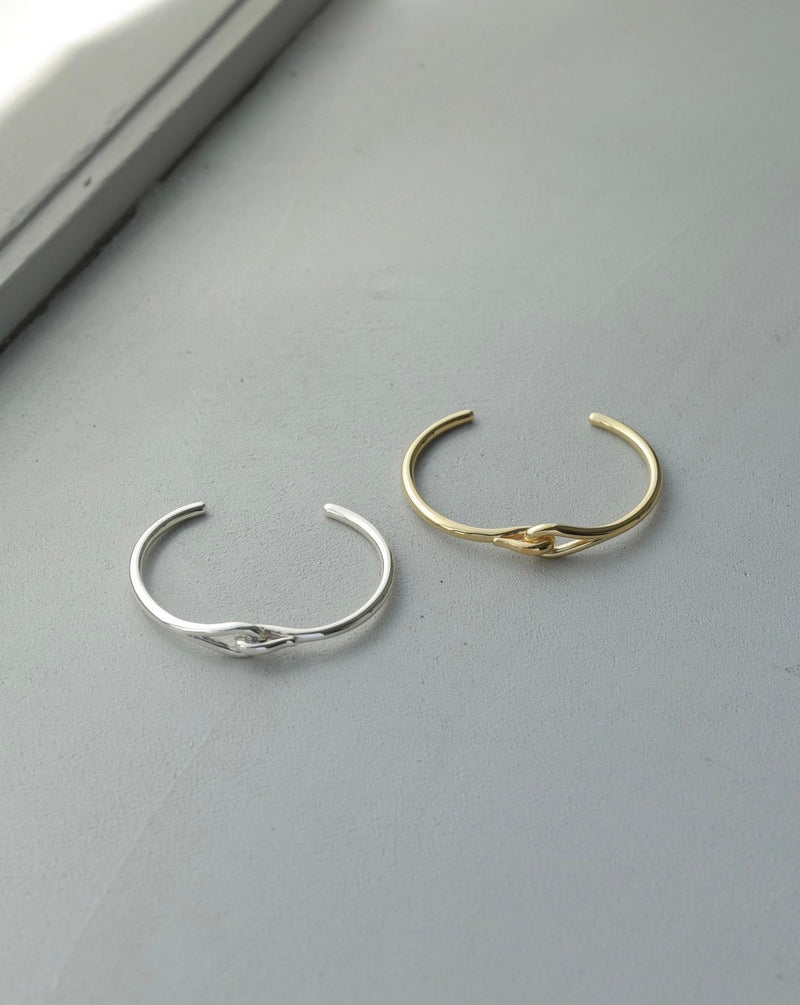 "Hook" bangle (SILVER)