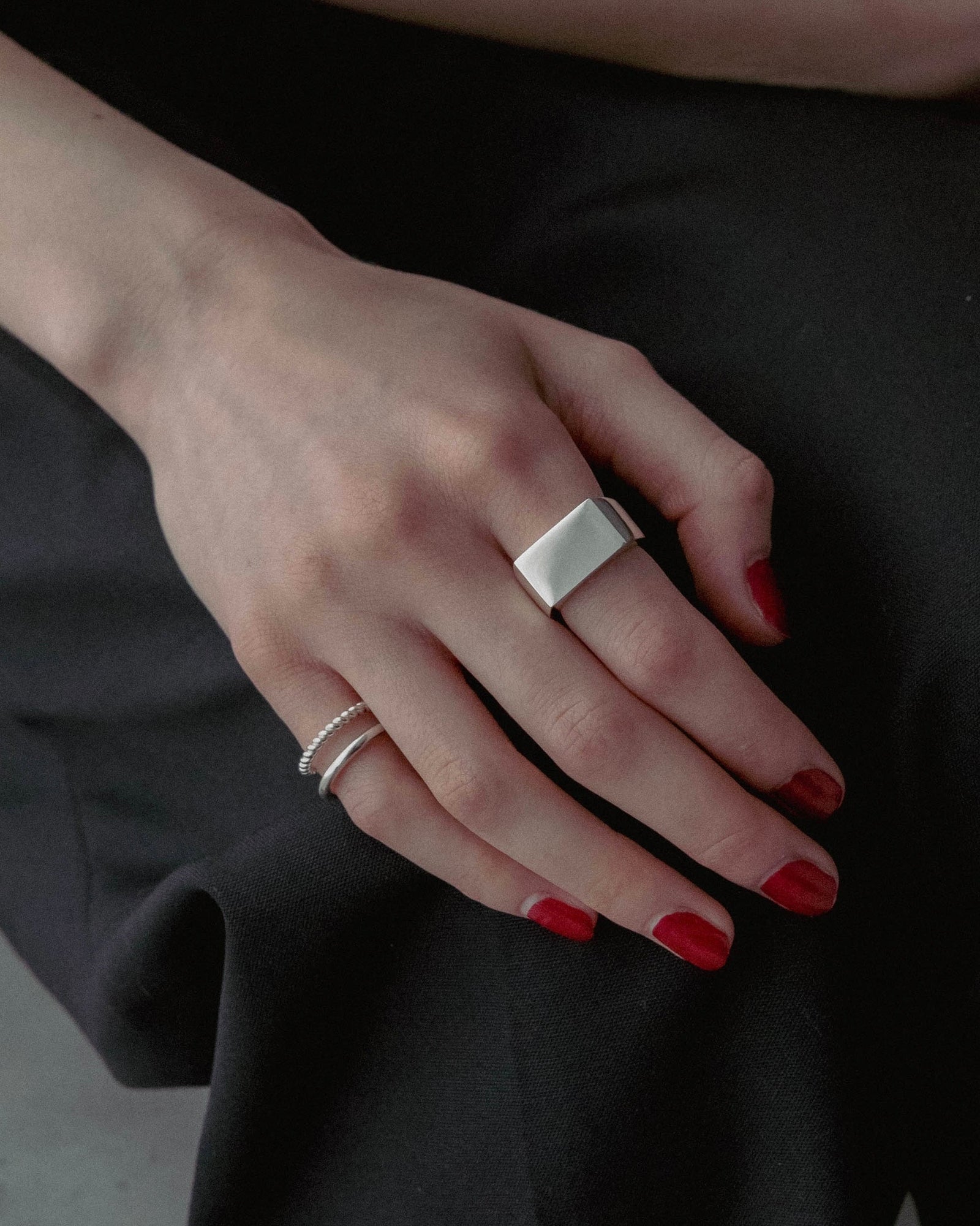 Scat Proto signet ring SILVER シルバー 旧ロゴ】