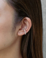 "Duality" earcuff (SILVER)