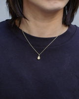 "Bean" charm necklace (GOLD)