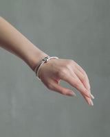 "Knot" bangle (SILVER)