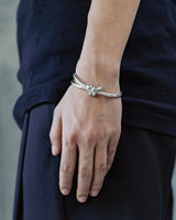"Knot" bangle (SILVER)
