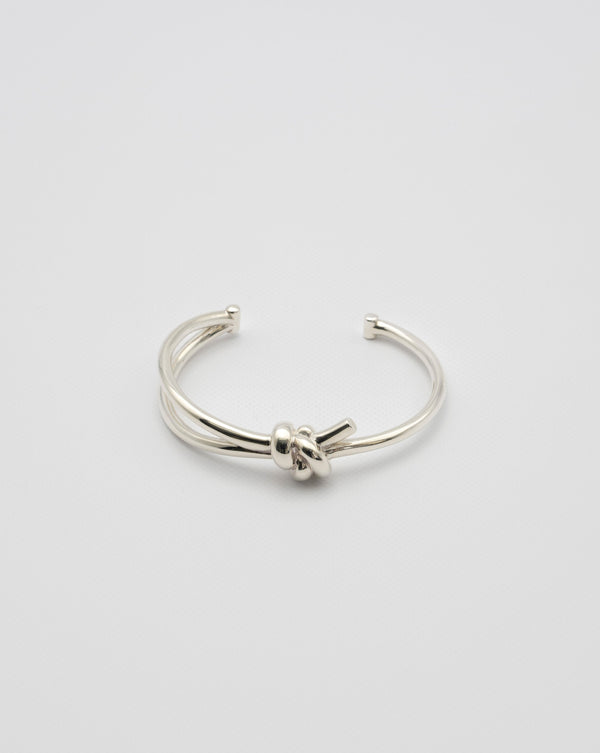 "Knot" bangle (SILVER)