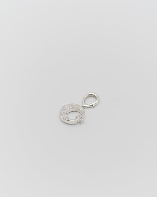 Moon star charm