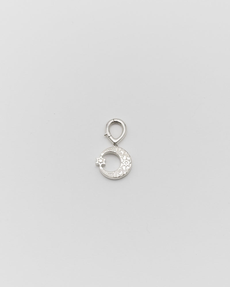 Moon star charm