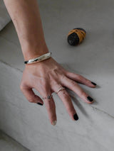 "Proto" volume bangle (SILVER)