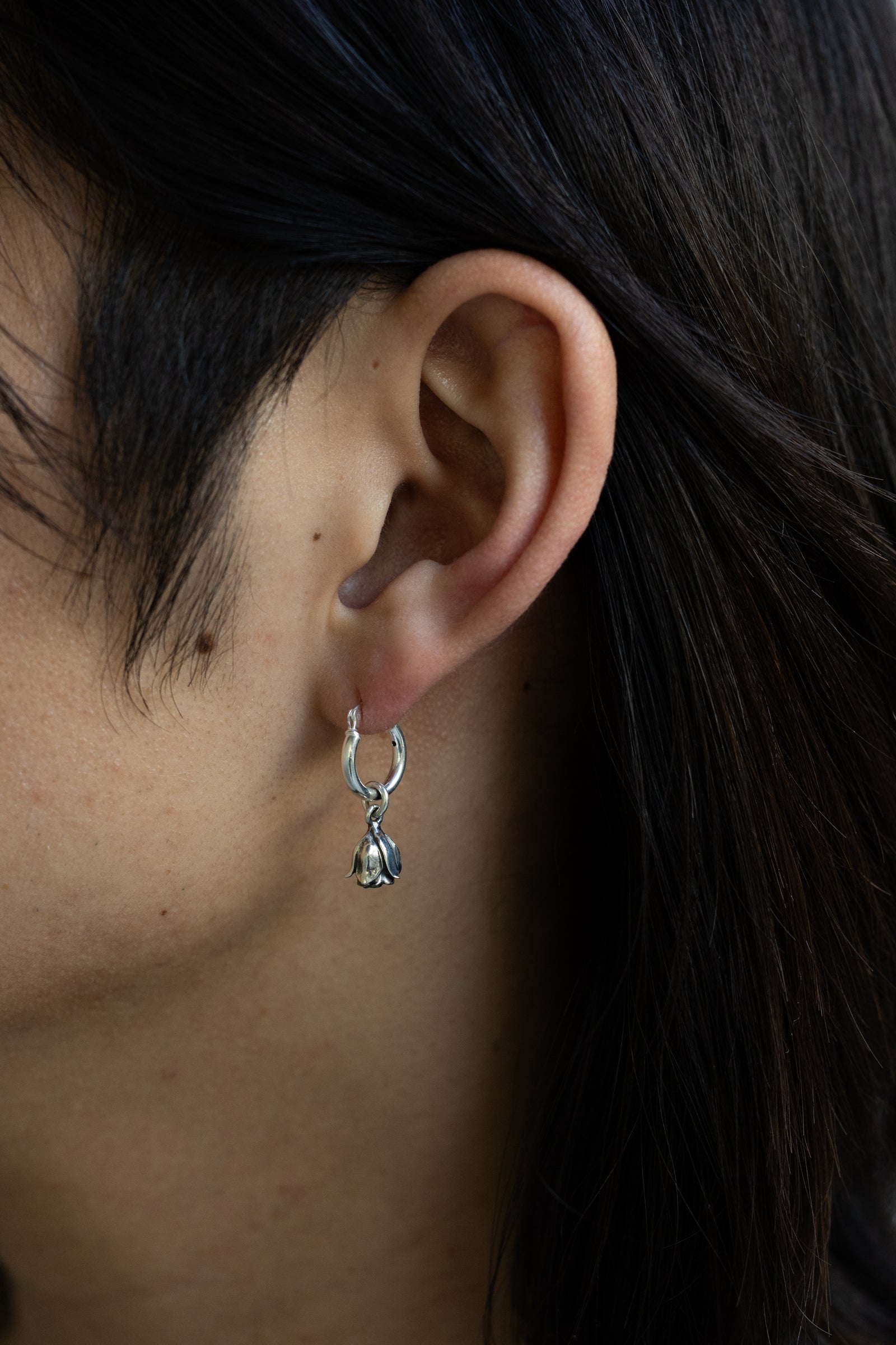 アクセサリー Scat Rose\" hoop pierce earcuff Rose
