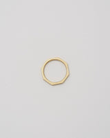 "Octagon" ring(GOLD)